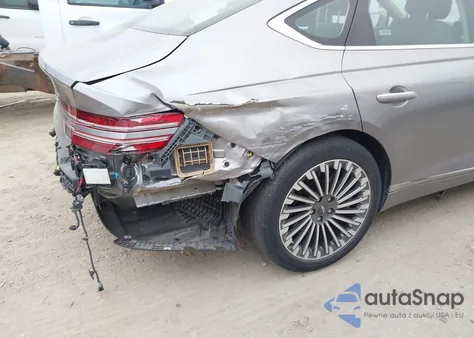 2023 Genesis Electrified G80 z USA, uszkodzony, nr VIN KMTGE4S14PU006305